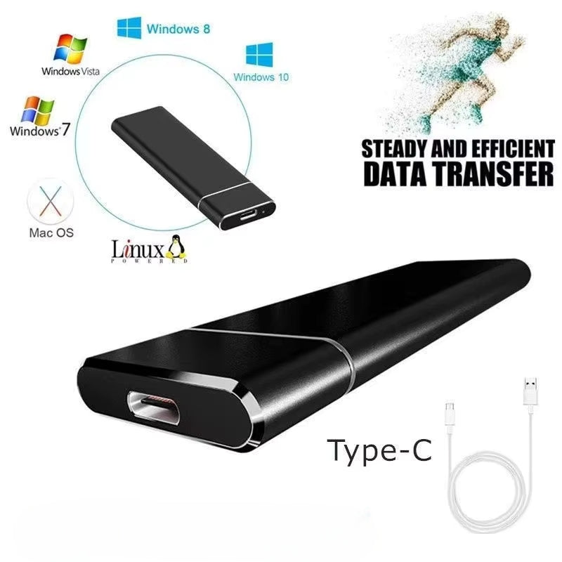 💾 Disque Dur Externe SSD Portable 8 To Ultra-Rapide – Performance, Résistance & Mobilité