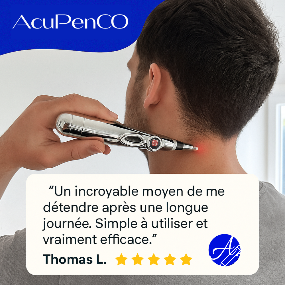 Stylo Massage Acupuncture - Soulagez la douleur