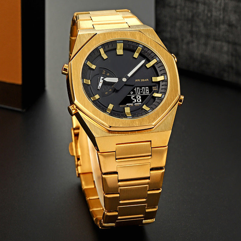 ❄️Spécial hiver 50% DE RÉDUCTION🔥Montre à quartz multifonctionnelle pour hommes
