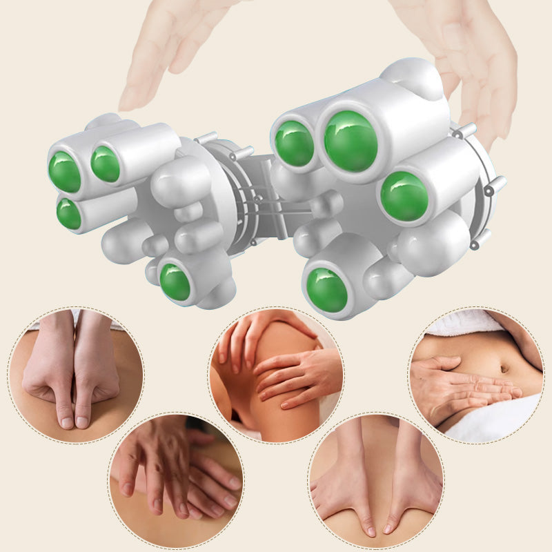 Coussin de massage multifonctionnel à pétrissage profond avec chaleur