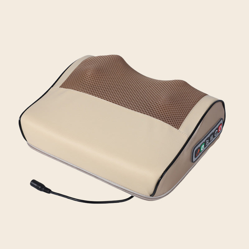 Coussin de massage multifonctionnel à pétrissage profond avec chaleur